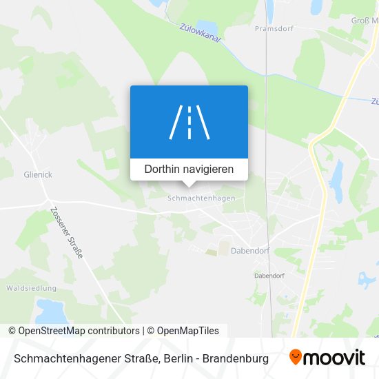 Schmachtenhagener Straße Karte