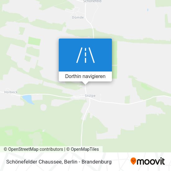 Schönefelder Chaussee Karte
