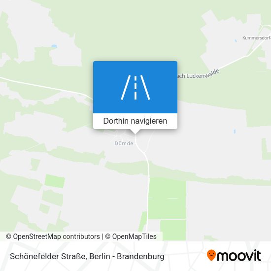 Schönefelder Straße Karte