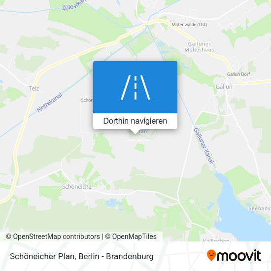 Schöneicher Plan Karte