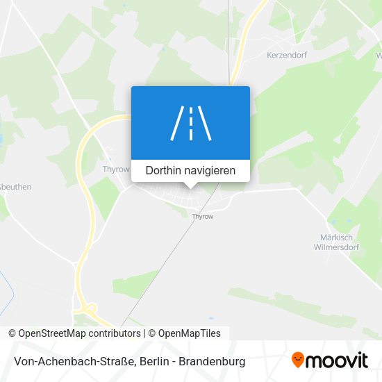 Von-Achenbach-Straße Karte