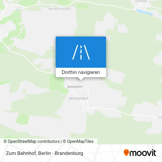 Zum Bahnhof Karte
