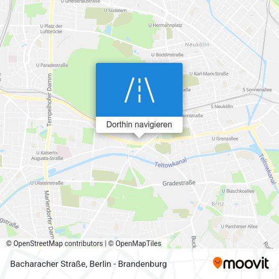 Bacharacher Straße Karte