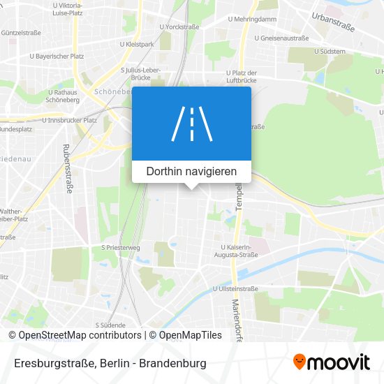 Eresburgstraße Karte