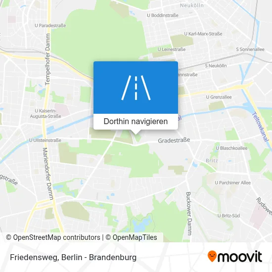 Friedensweg Karte