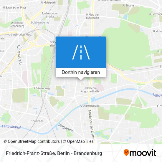 Friedrich-Franz-Straße Karte