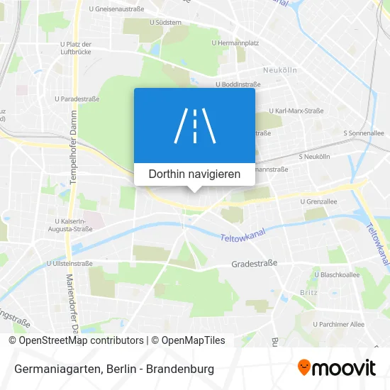 Germaniagarten Karte