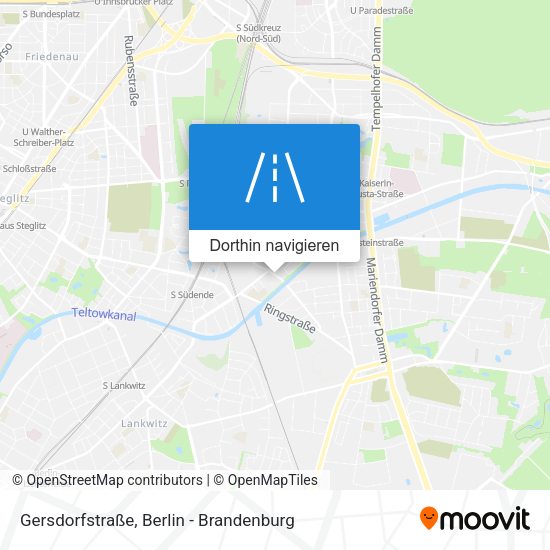 Gersdorfstraße Karte