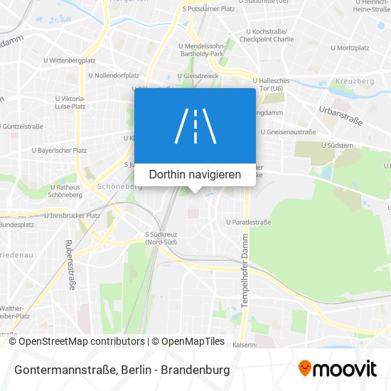 Gontermannstraße Karte