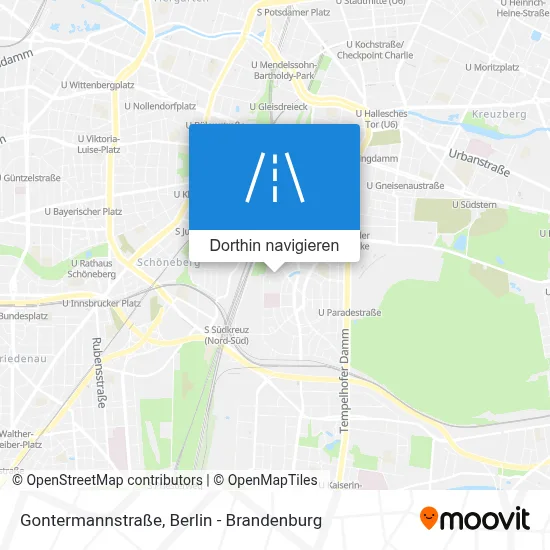 Gontermannstraße Karte