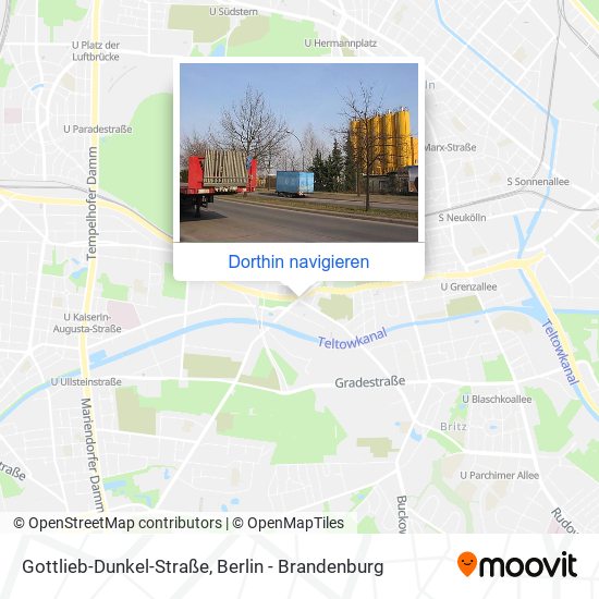 Gottlieb-Dunkel-Straße Karte