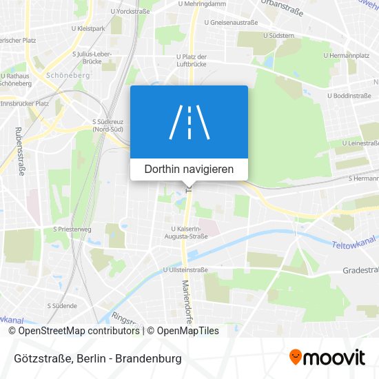 Götzstraße Karte