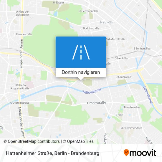 Hattenheimer Straße Karte