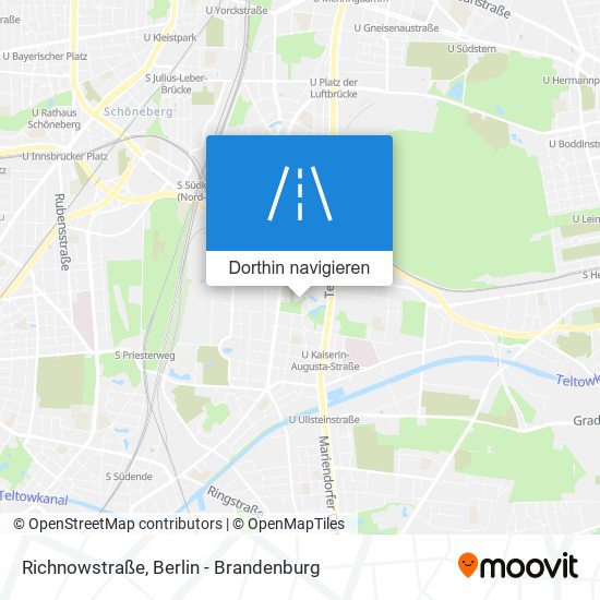 Richnowstraße Karte