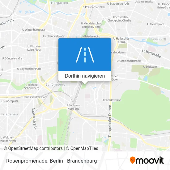 Rosenpromenade Karte