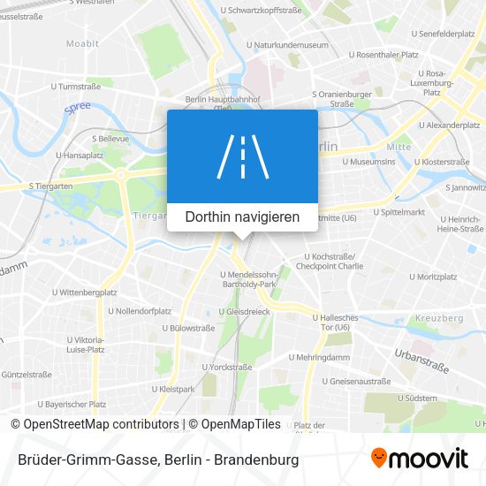 Brüder-Grimm-Gasse Karte