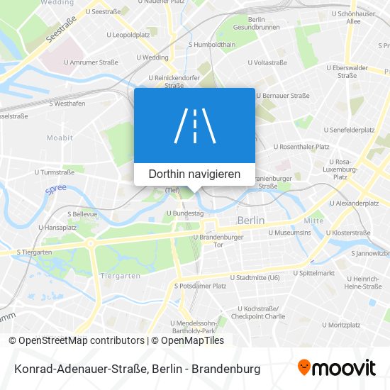 Konrad-Adenauer-Straße Karte