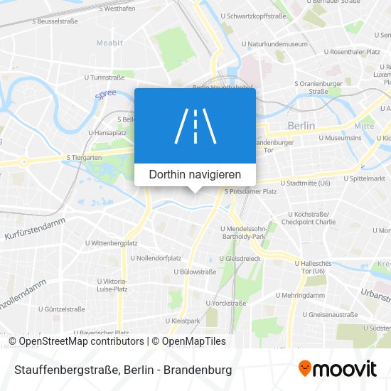 Stauffenbergstraße Karte