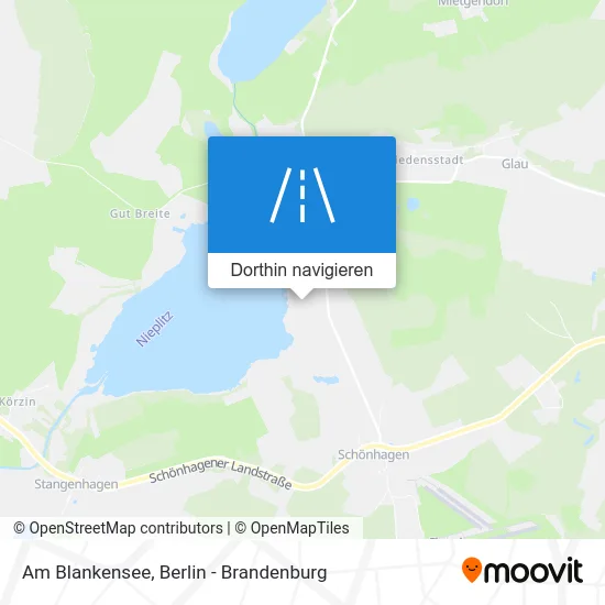 Am Blankensee Karte