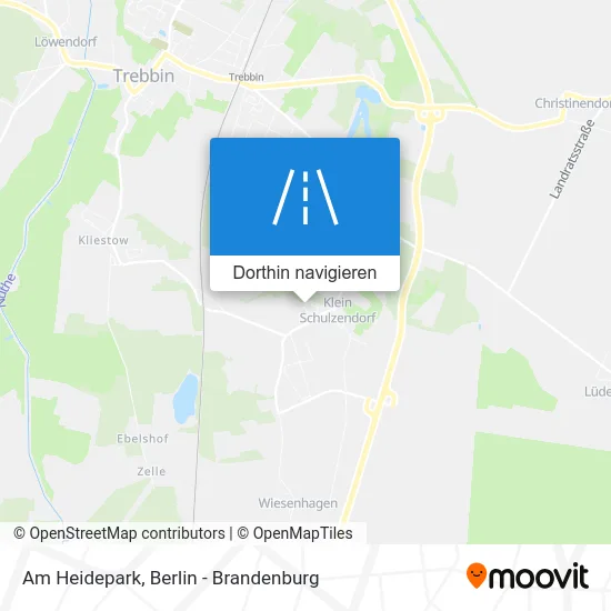 Am Heidepark Karte