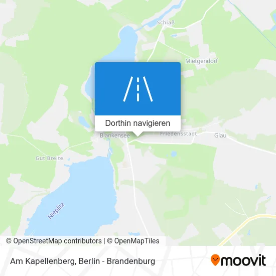 Am Kapellenberg Karte