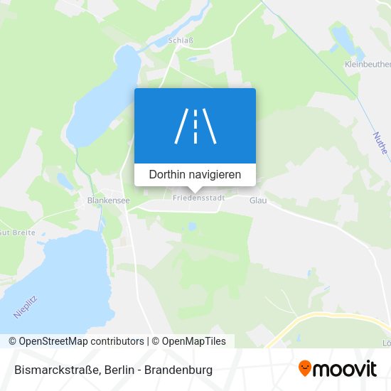 Bismarckstraße Karte