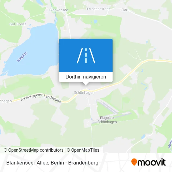 Blankenseer Allee Karte
