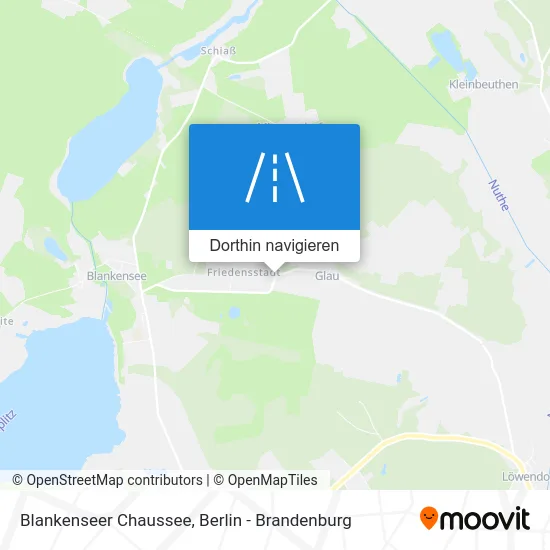 Blankenseer Chaussee Karte