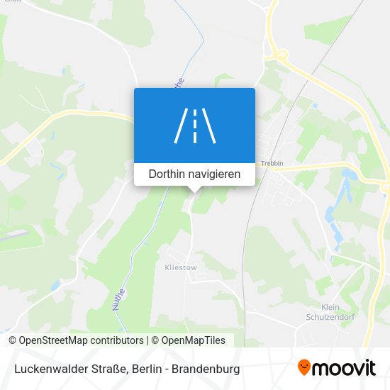 Luckenwalder Straße Karte