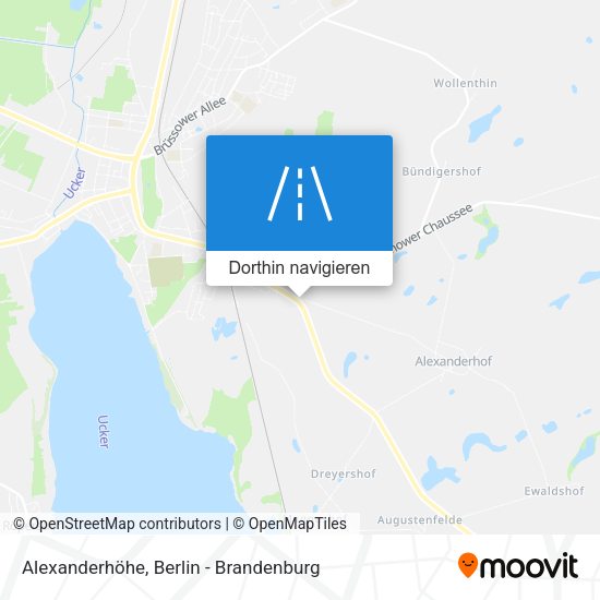 Alexanderhöhe Karte