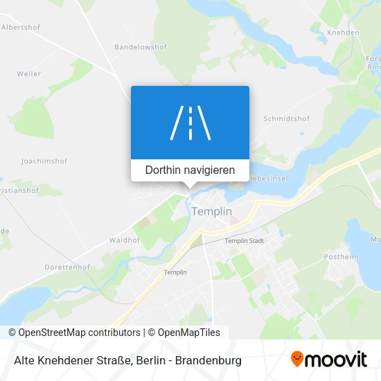 Alte Knehdener Straße Karte