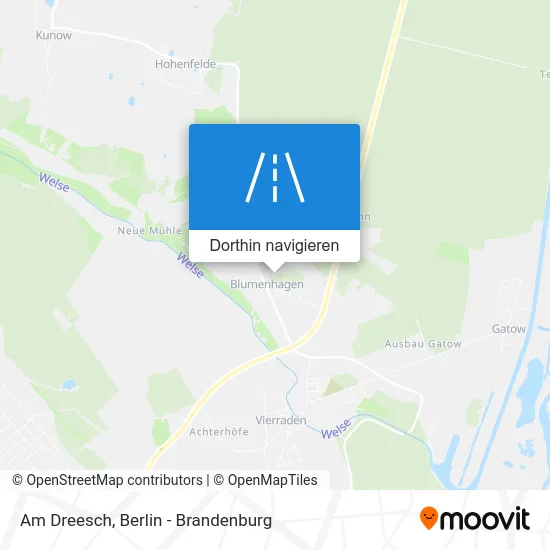 Am Dreesch Karte