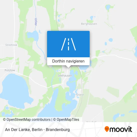 An Der Lanke Karte