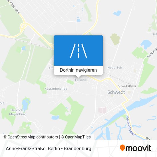 Anne-Frank-Straße Karte