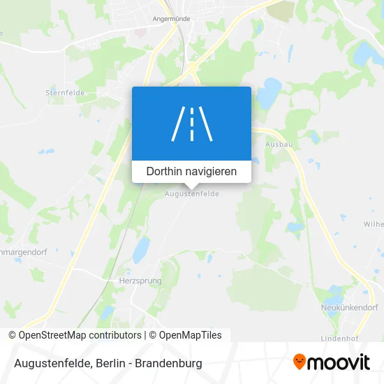 Augustenfelde Karte