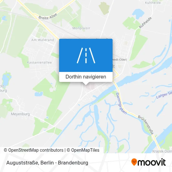 Auguststraße Karte