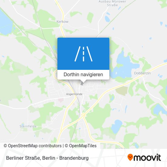 Berliner Straße Karte