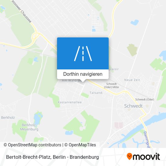 Bertolt-Brecht-Platz Karte