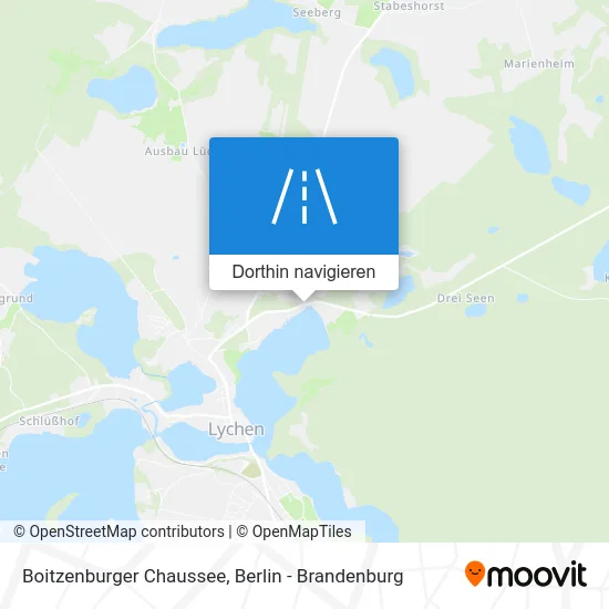 Boitzenburger Chaussee Karte