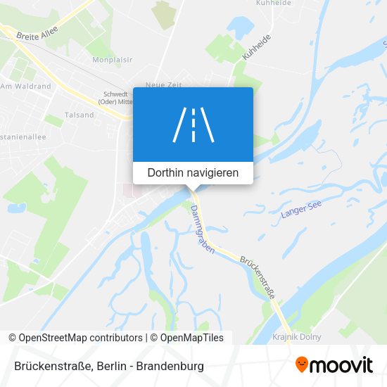 Brückenstraße Karte