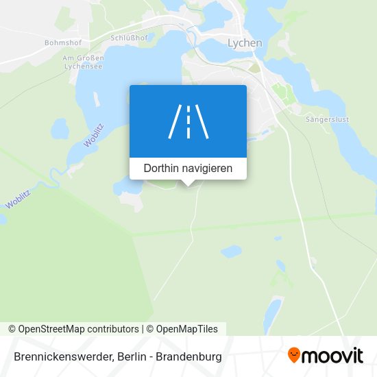 Brennickenswerder Karte