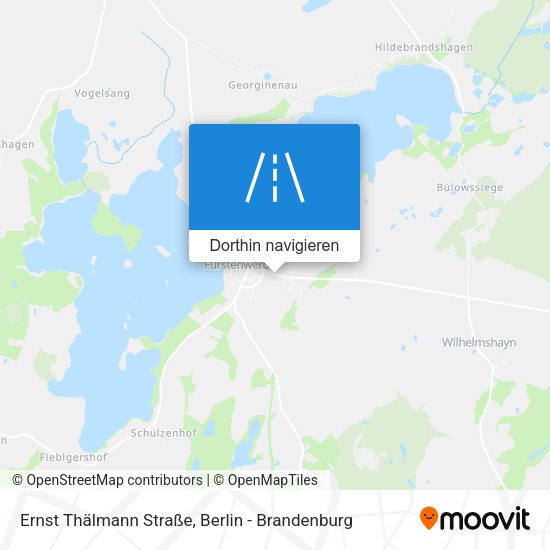 Ernst Thälmann Straße Karte