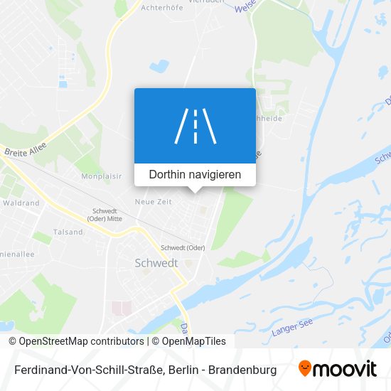 Ferdinand-Von-Schill-Straße Karte