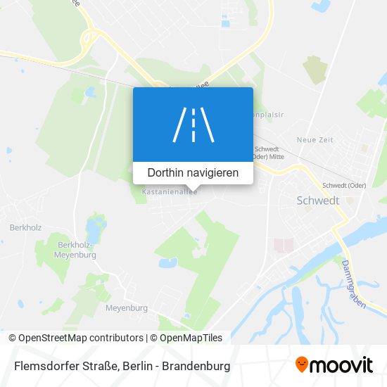 Flemsdorfer Straße Karte