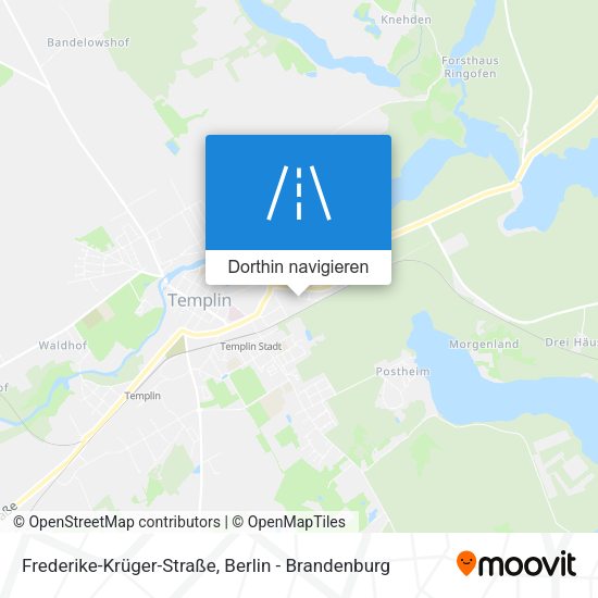 Frederike-Krüger-Straße Karte