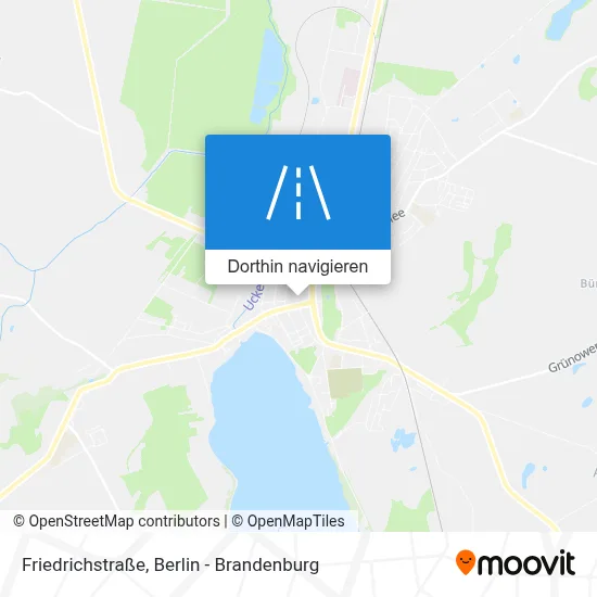 Friedrichstraße Karte