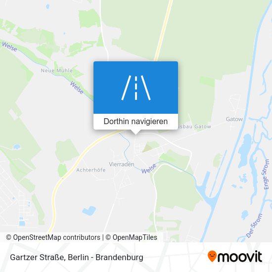 Gartzer Straße Karte