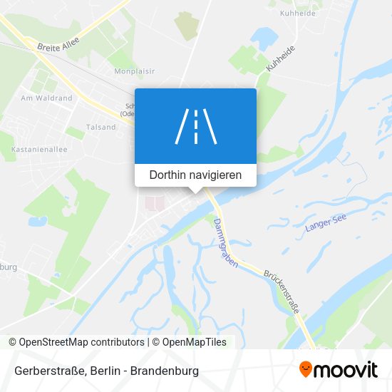 Gerberstraße Karte