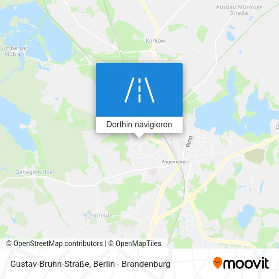 Gustav-Bruhn-Straße Karte