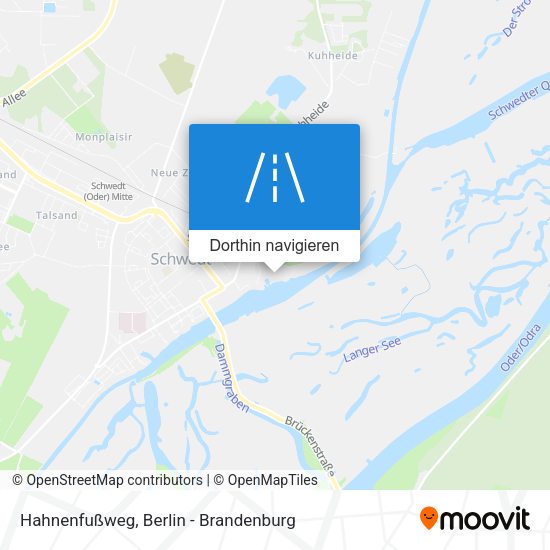 Hahnenfußweg Karte